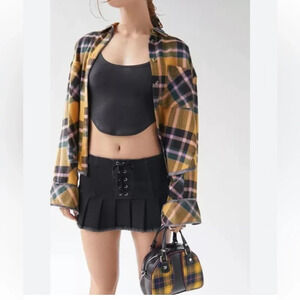 BDG Urban Outfitters Andy distressed flannel
